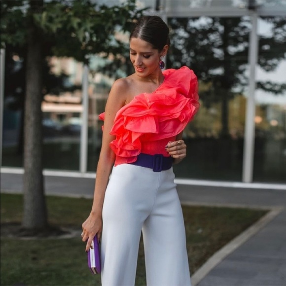 Zara | Tops | Nwt Zara Ruffled Knit 
